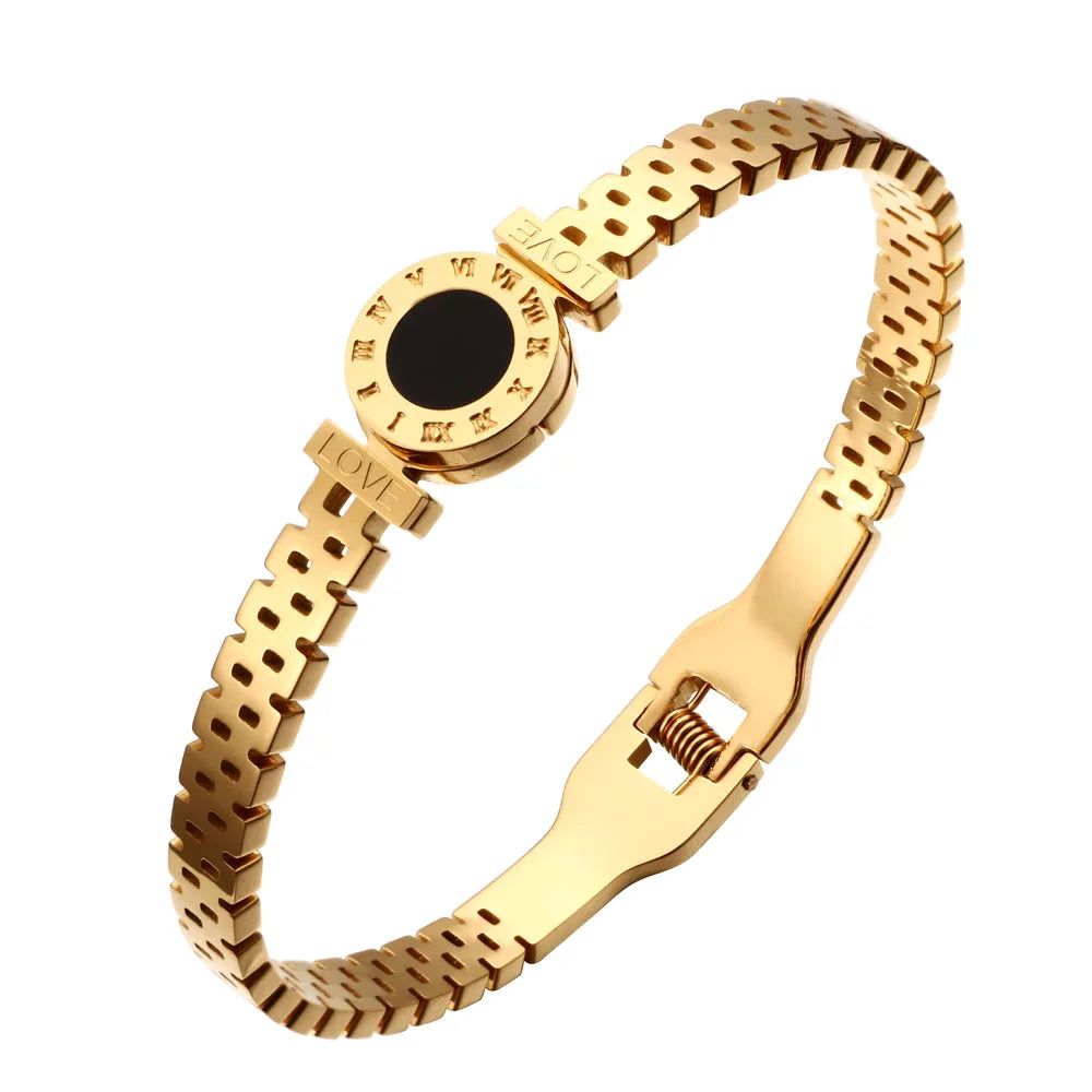 Noir Bracelet 18K Gold Plated