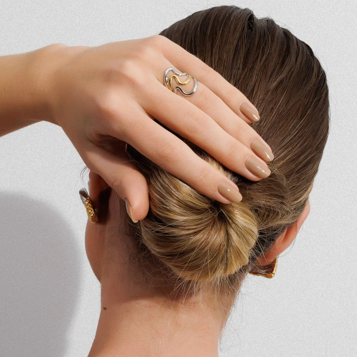 Harmony Ring, 18K Gold-Plated Adjustable