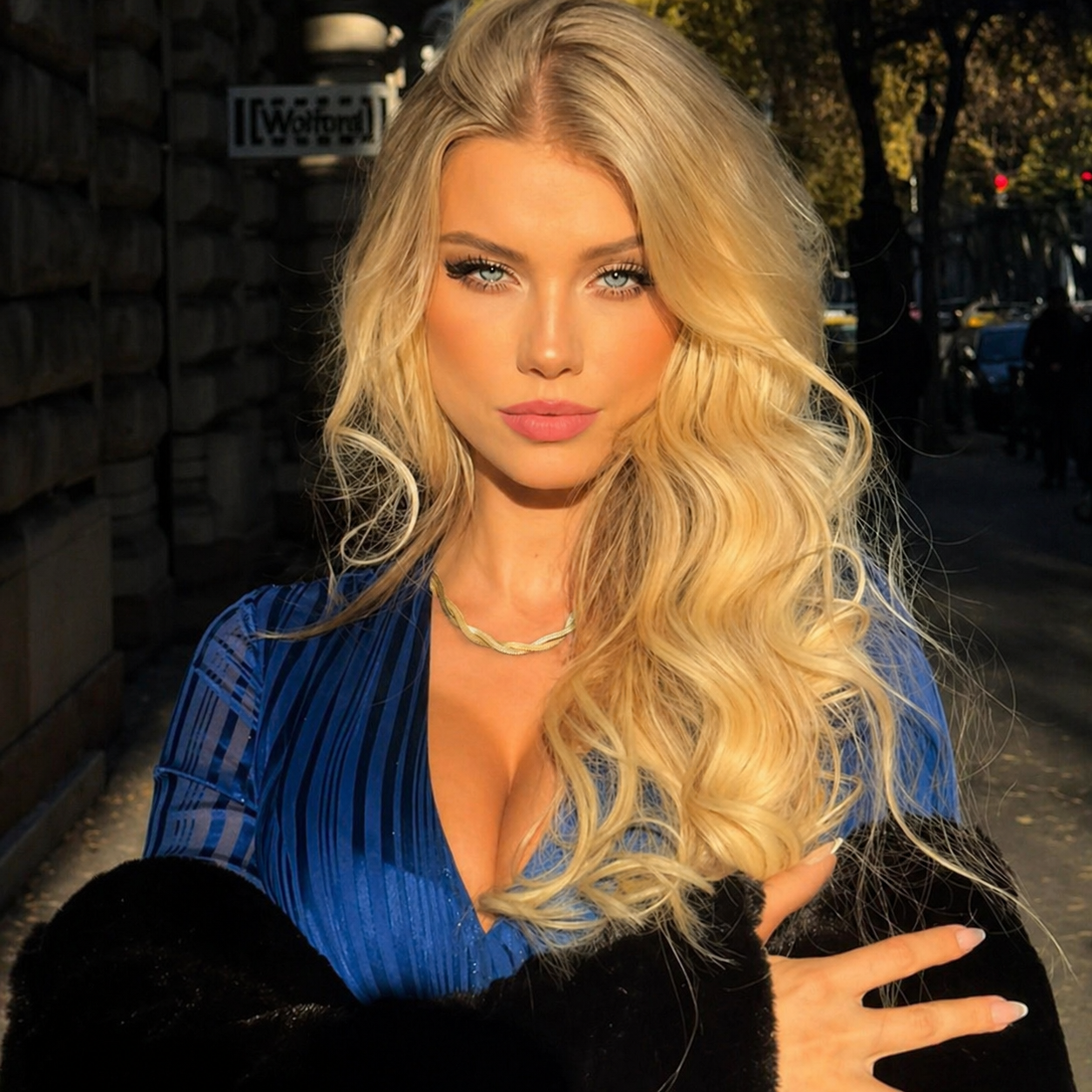 Duo Necklace, 18K Gold-Plated