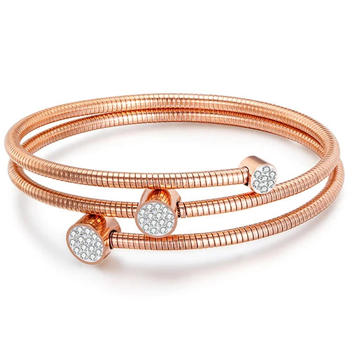 Crystal Charm Bracelet