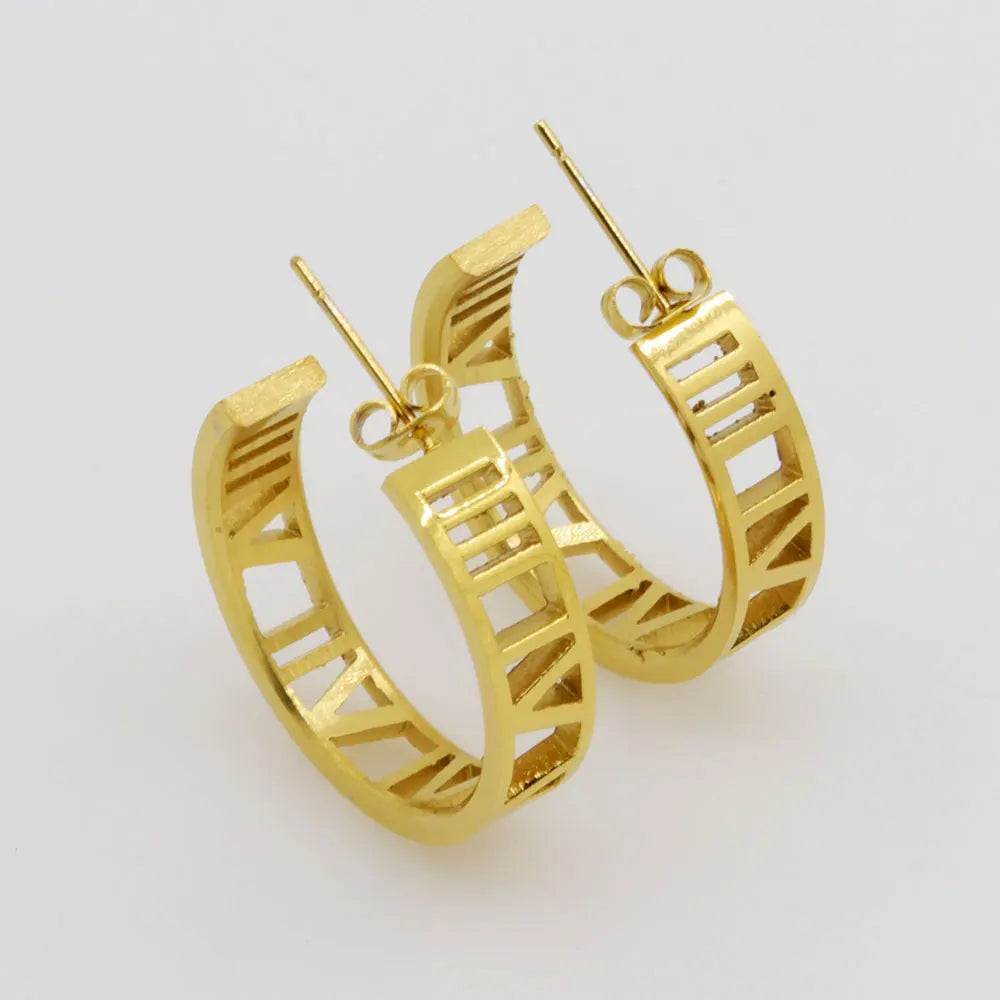 Numeral Earrings