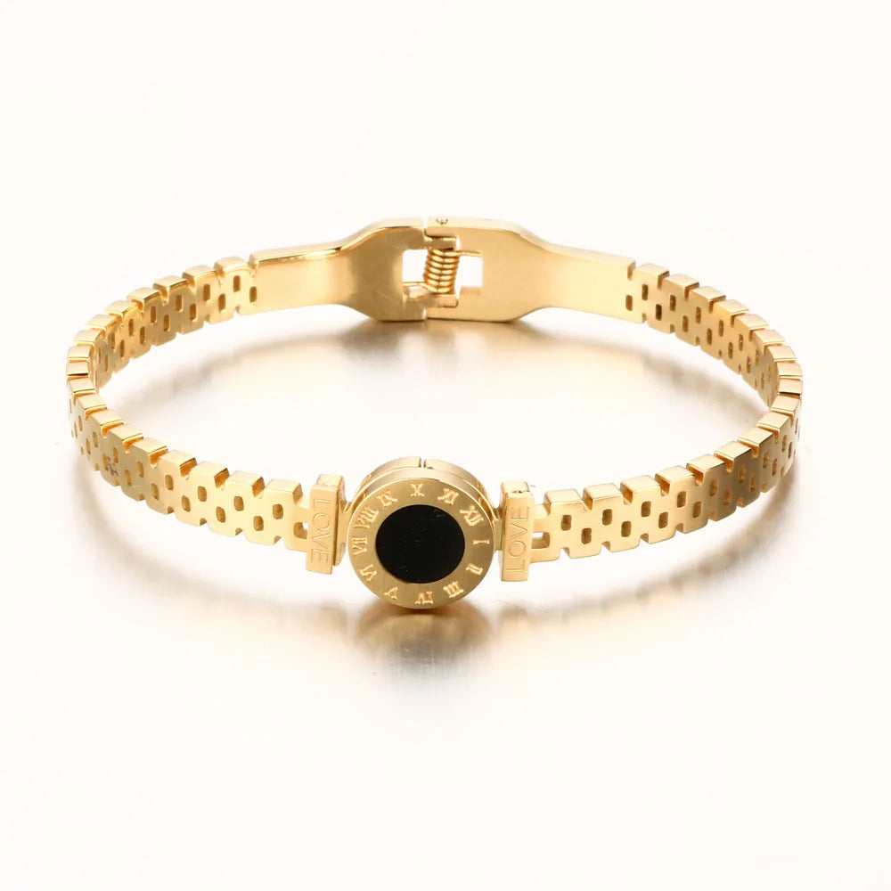 Noir Bracelet 18K Gold Plated