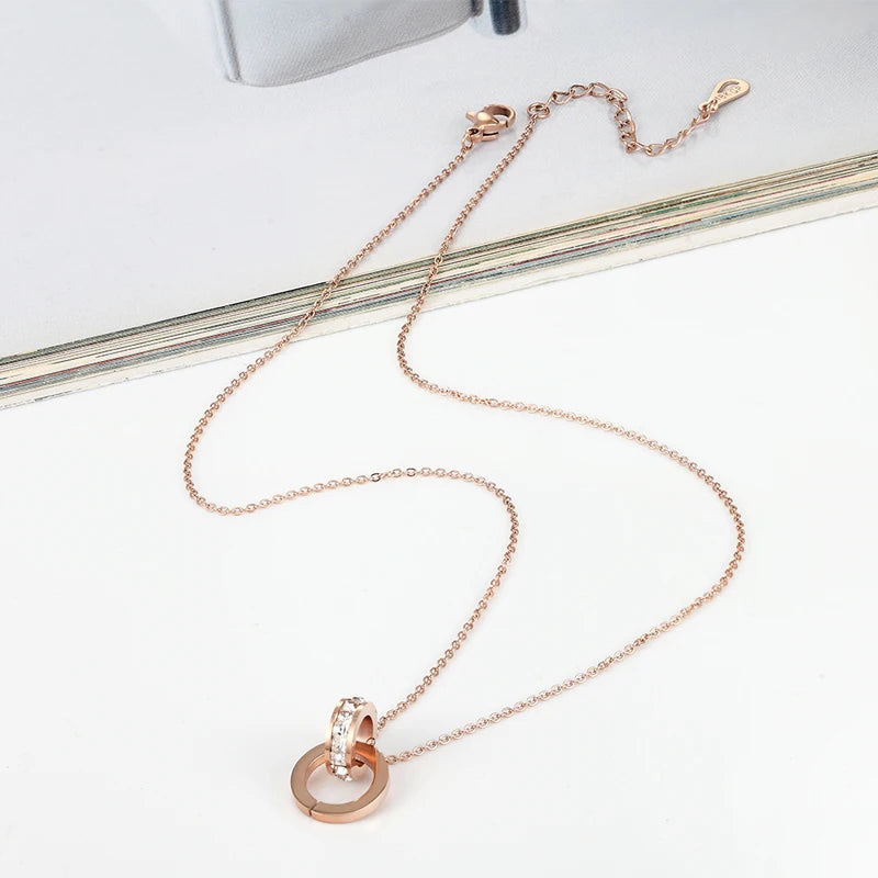 Luxury Numerals Roman Necklace