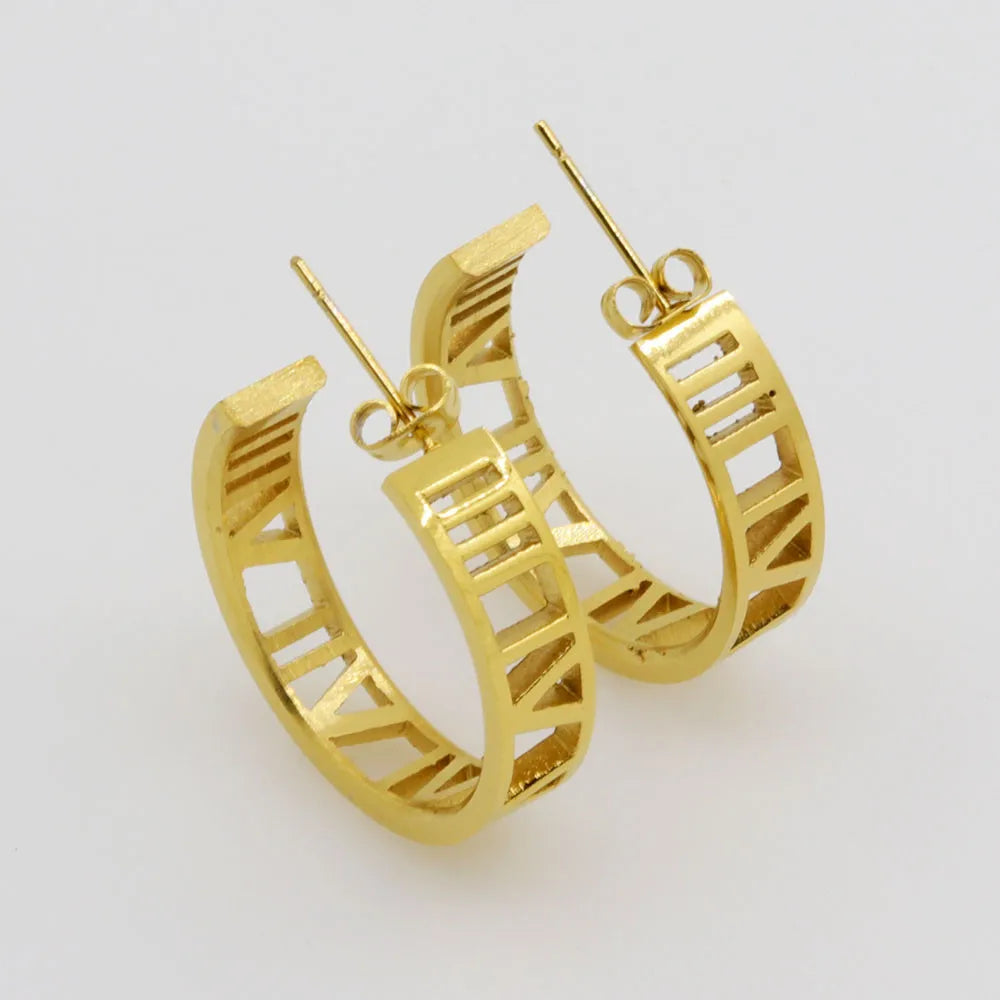 Numeral Earrings