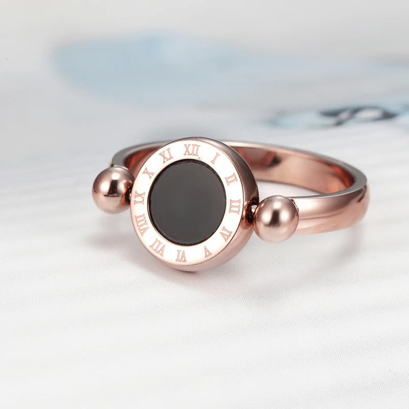 Numeral Ring, 18K Gold-Plated