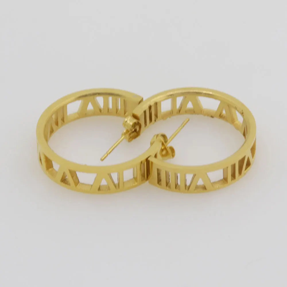Numeral Earrings