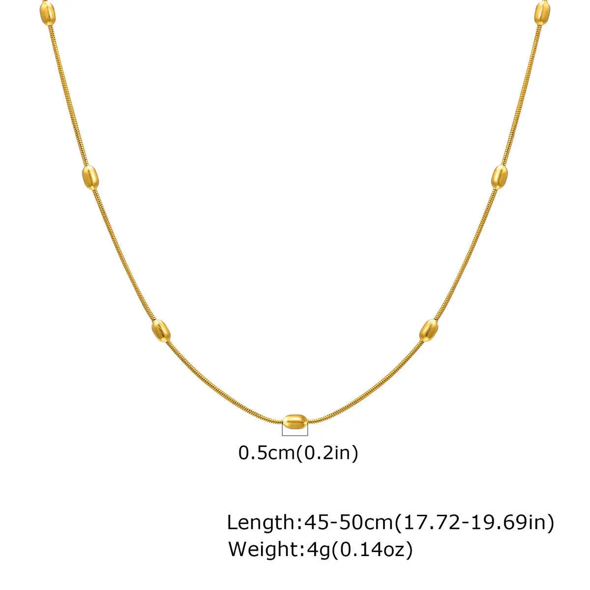 Knot Necklace , 18K Gold-Plated