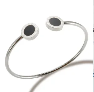 onix roman bracelet Silver adjustable