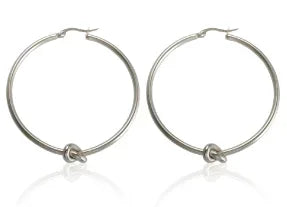 Love knot Earring Silver