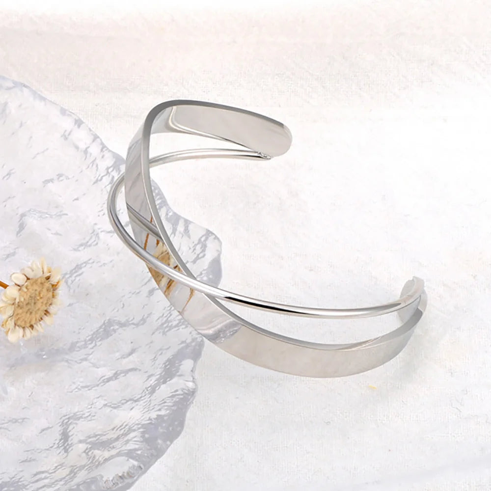 Dual Bracelet 18K Gold Plated