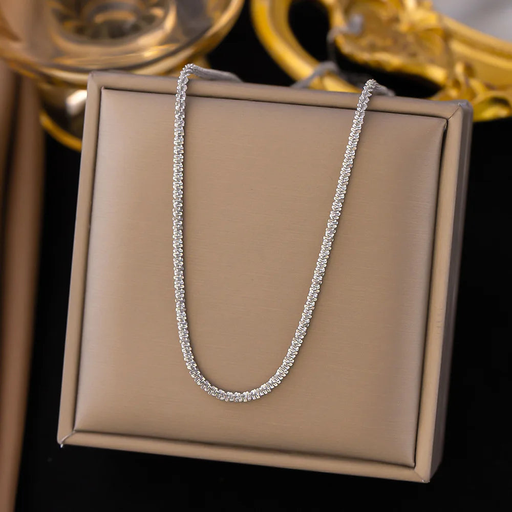 Anne Necklace Silver
