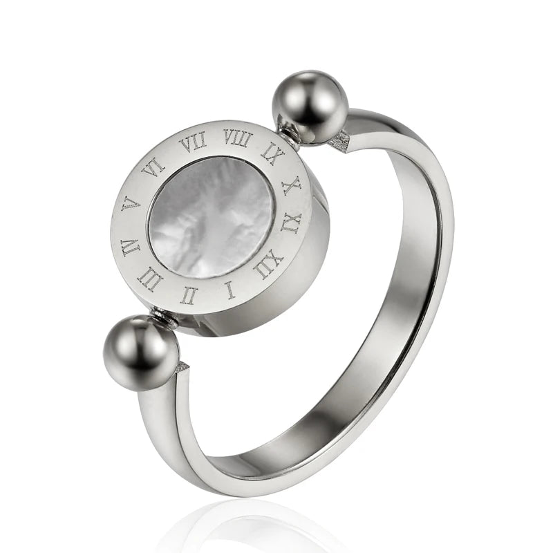 Numeral Ring, 18K Gold-Plated