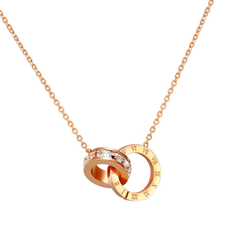 Luxury Numerals Roman Necklace