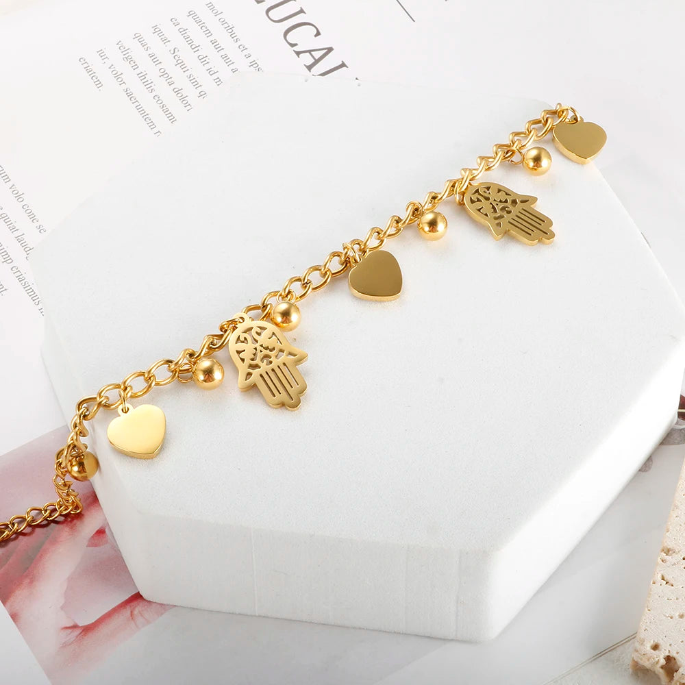 Palm Heart Bracelet