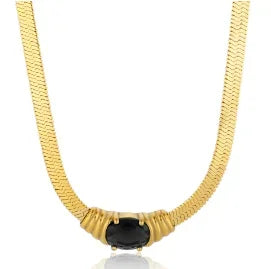 Onix Black Necklace