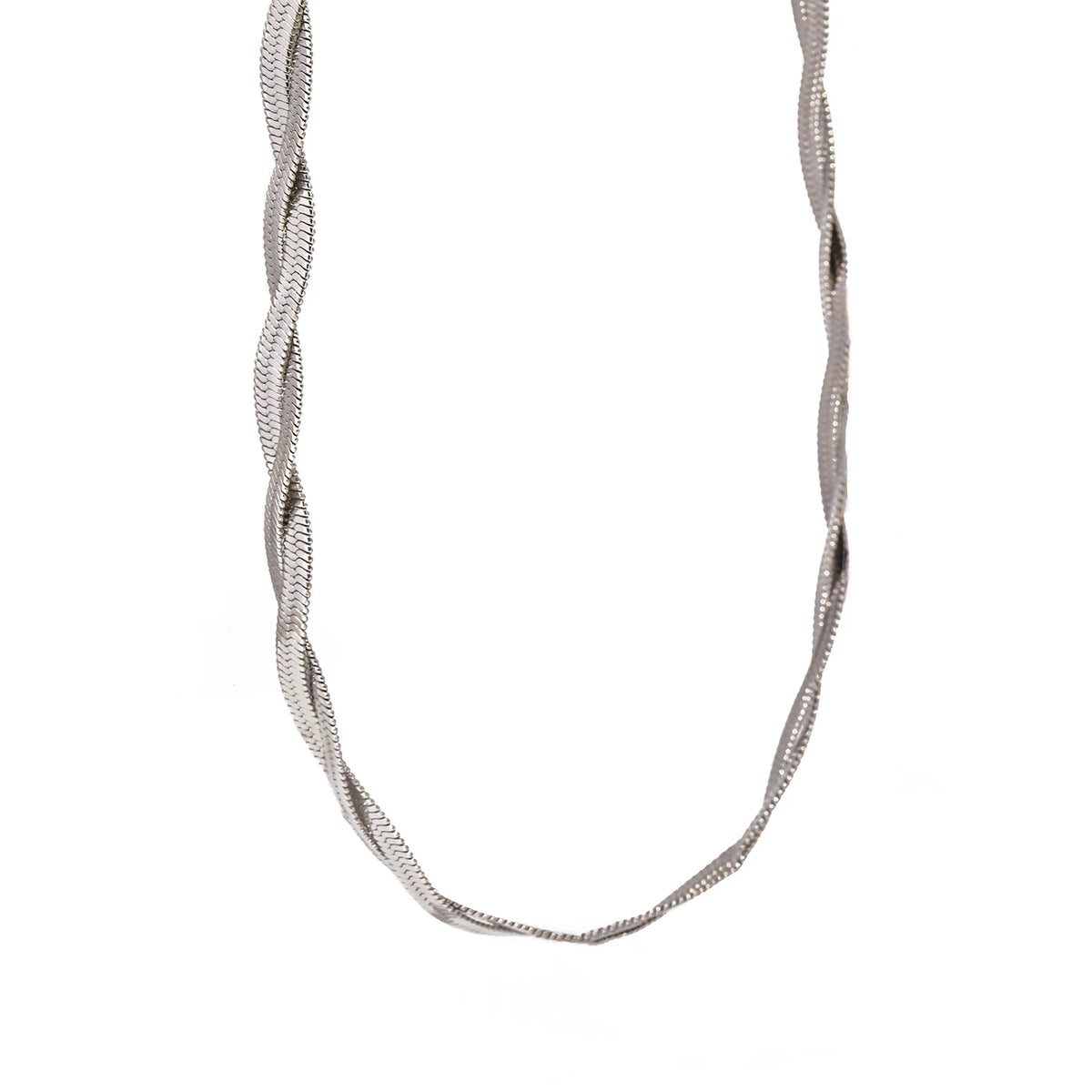Double Necklace Silver