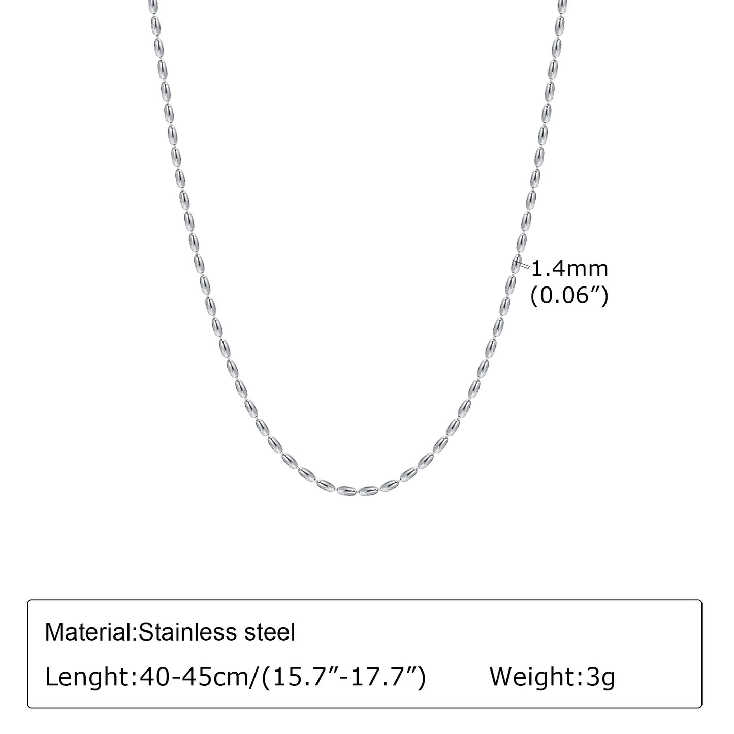 18K Gold Plated Sphere Necklace, 18K Gold Plated