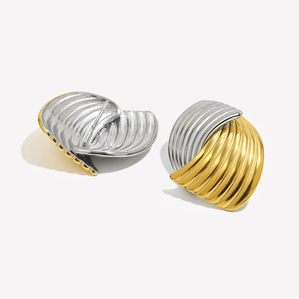 Wave Ring, 18K Gold-Plated