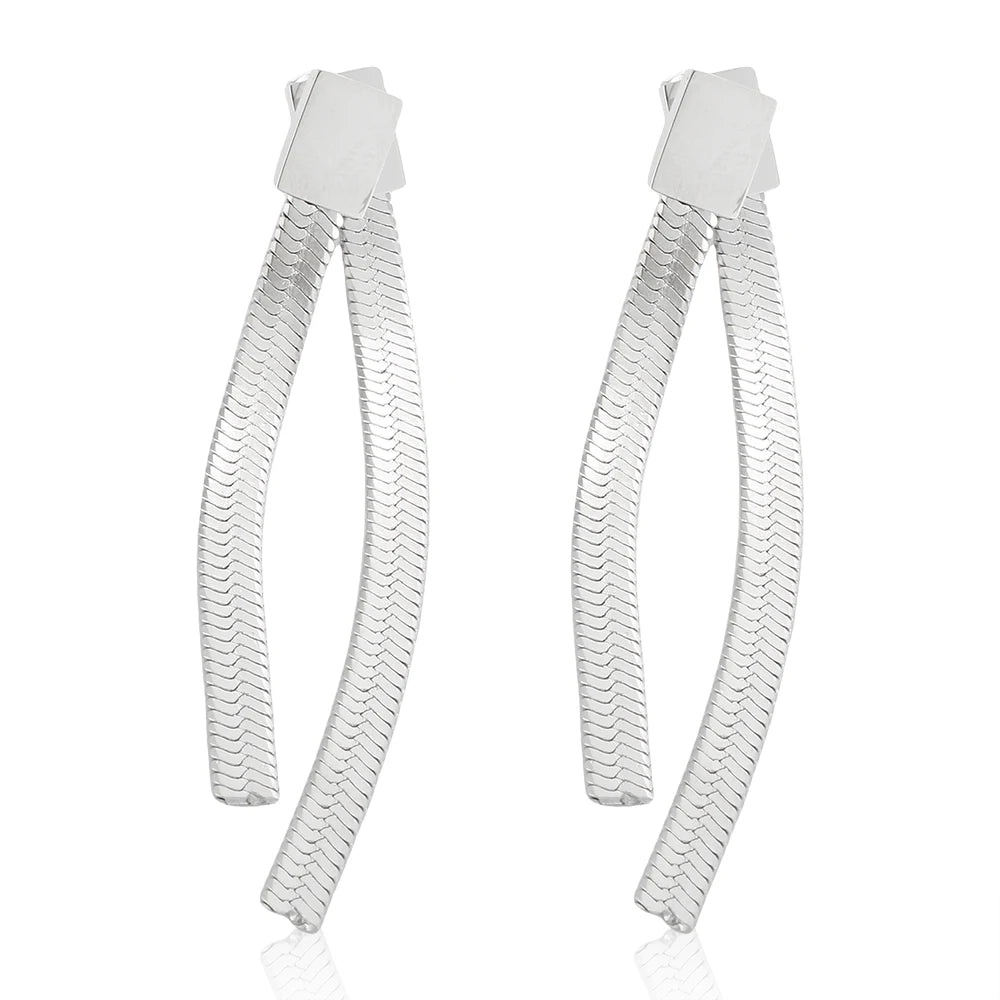 Metal Mesh Earrings