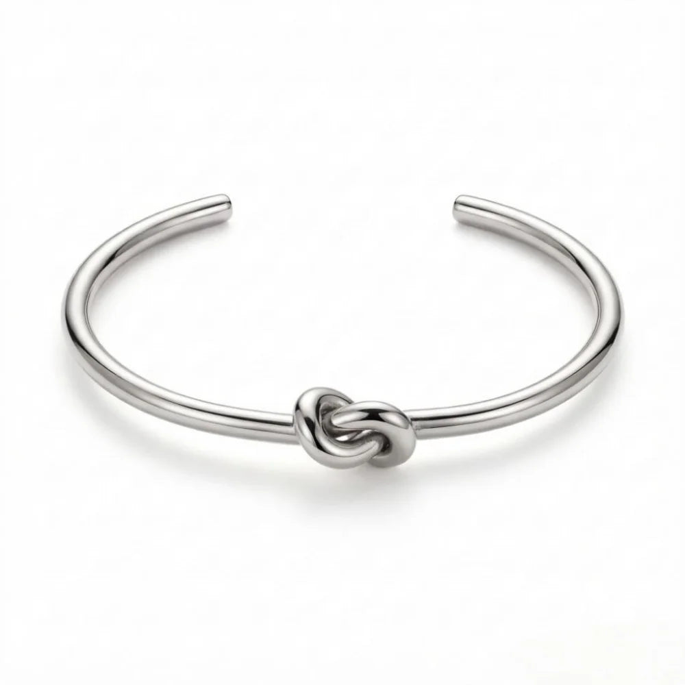 Knot Bracelet, 18K Gold-Plated