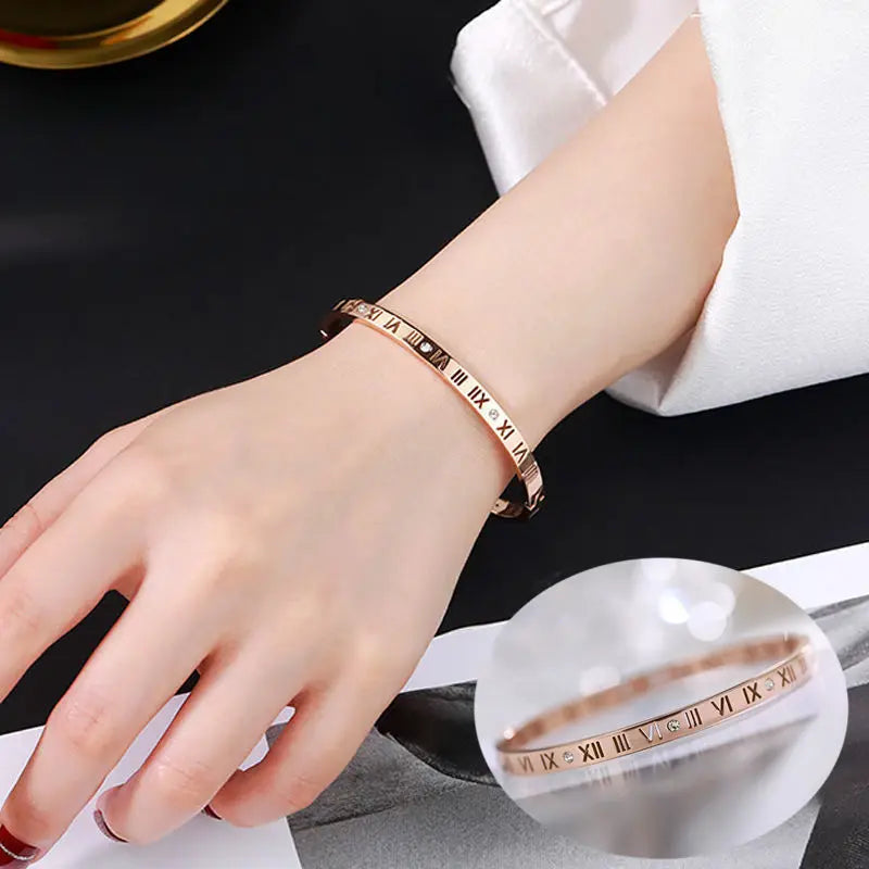 Roman Numerals prime Bracelet