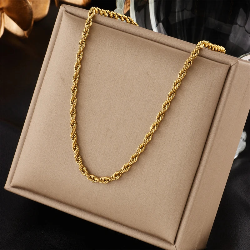 Lady Necklace, 18K Gold-Plated