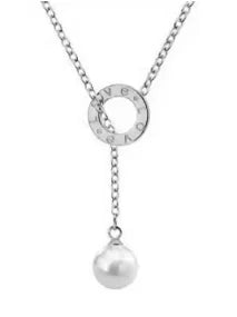 Vintage Delicate Necklace Silver