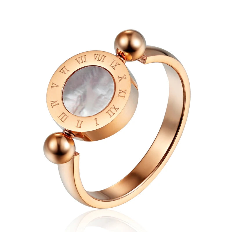 Numeral Ring, 18K Gold-Plated