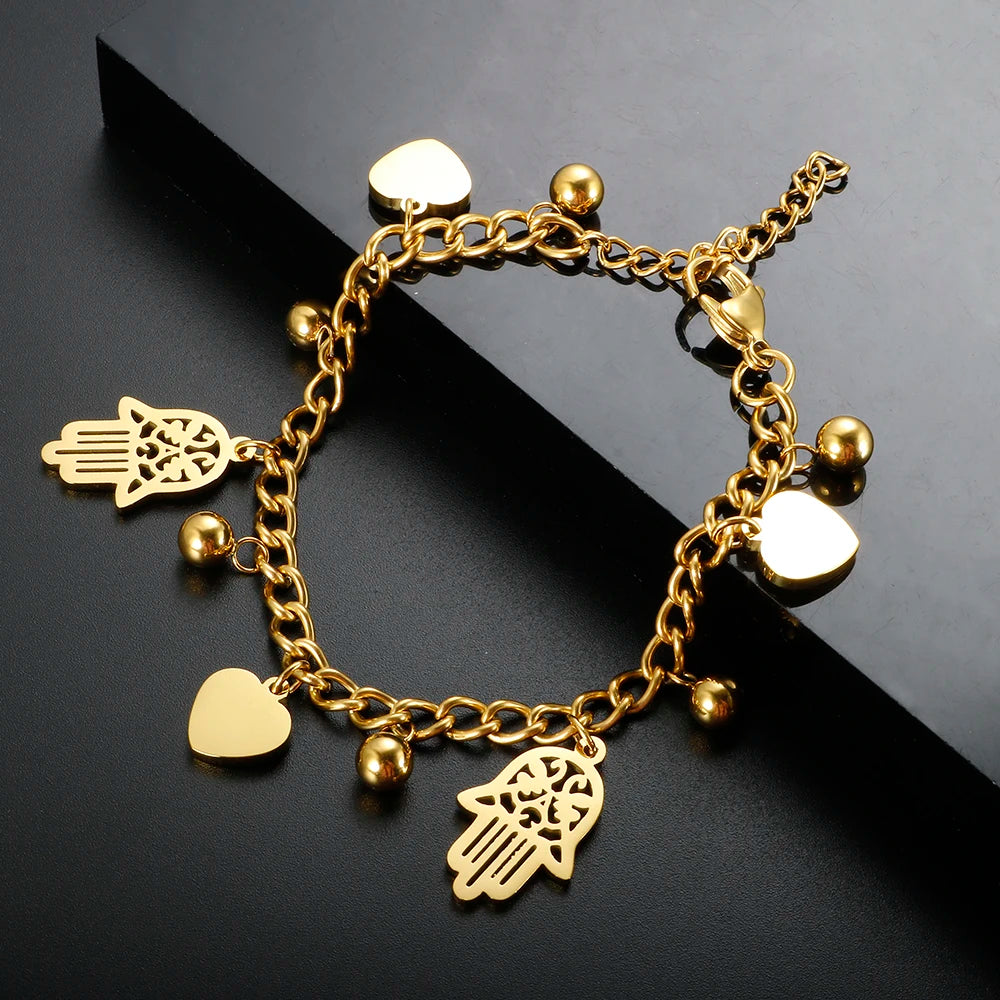 Palm Heart Bracelet