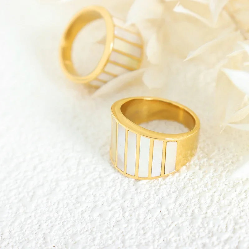 Queen Ring, 18K Gold-Plated