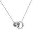 Luxury Numerals Roman Necklace Silver
