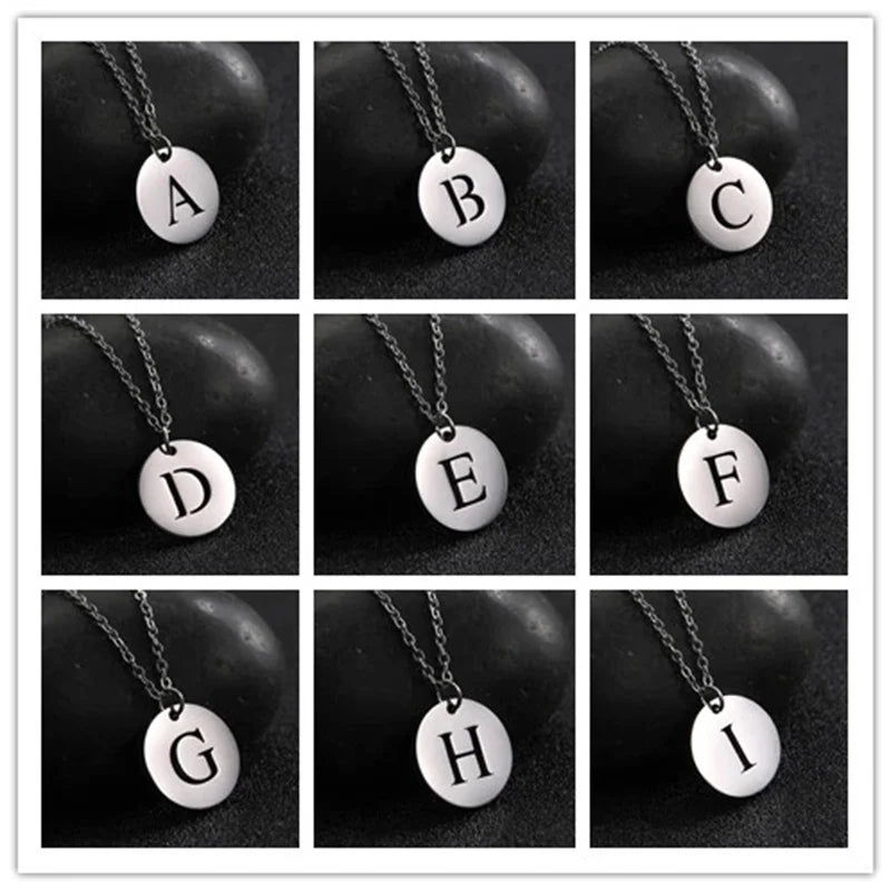 Letter Necklace, 18K Gold-Plated