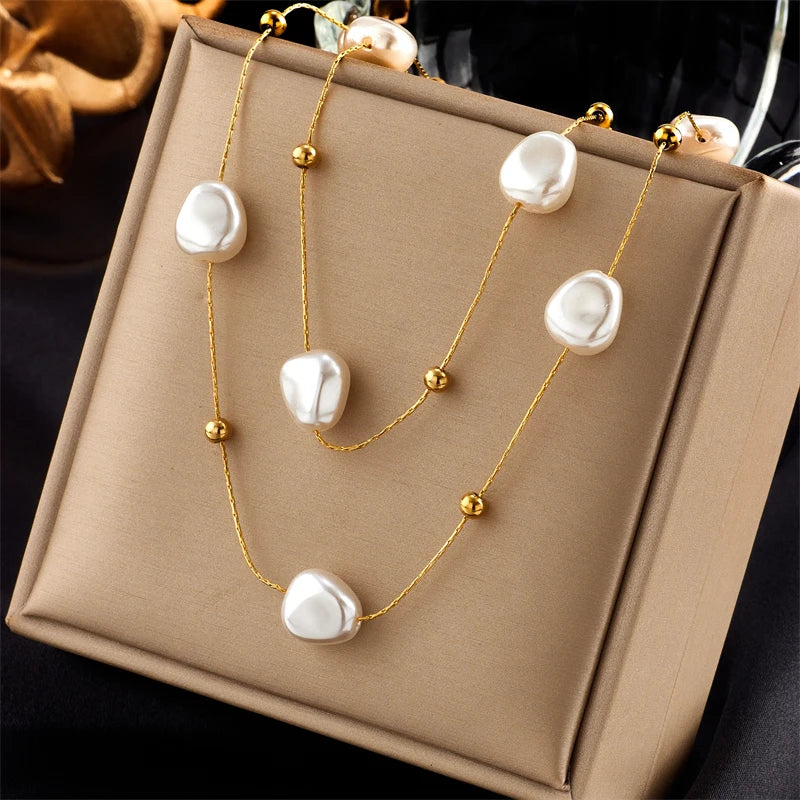 Pearl Pendant Necklace
