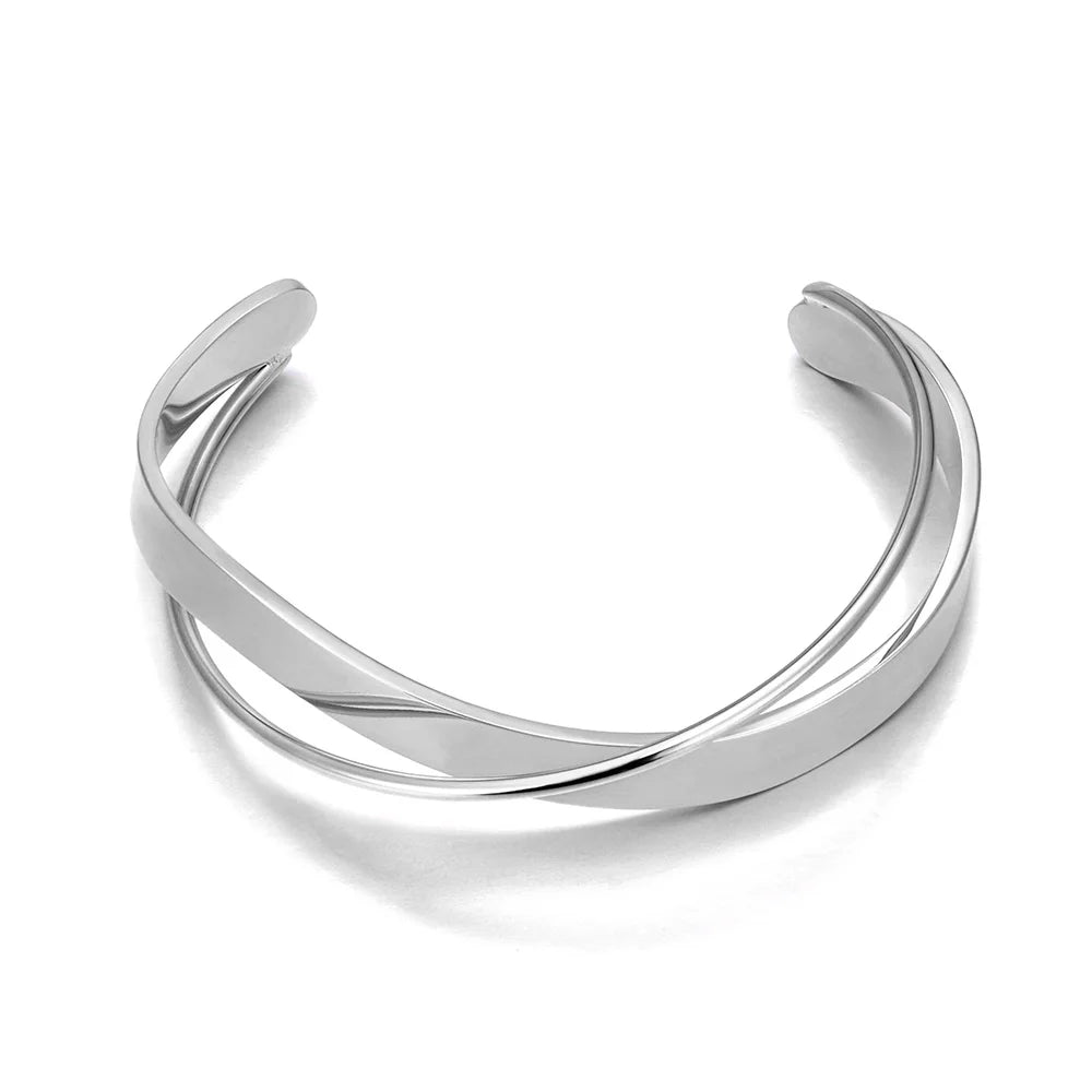 Dual Bracelet 18K Gold Plated
