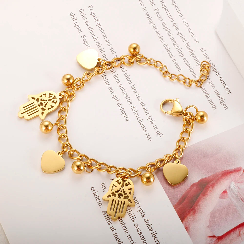 Palm Heart Bracelet