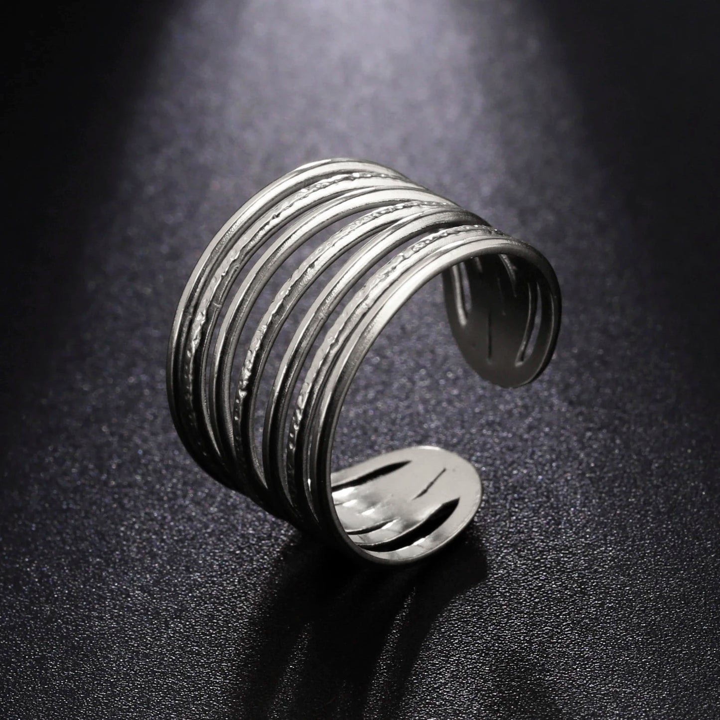 Adjustable Adele Ring, 18K Gold-Plated