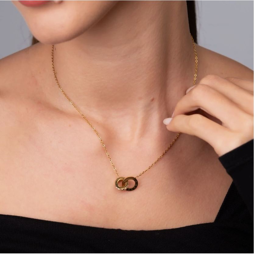 Luxury Numerals Roman Necklace