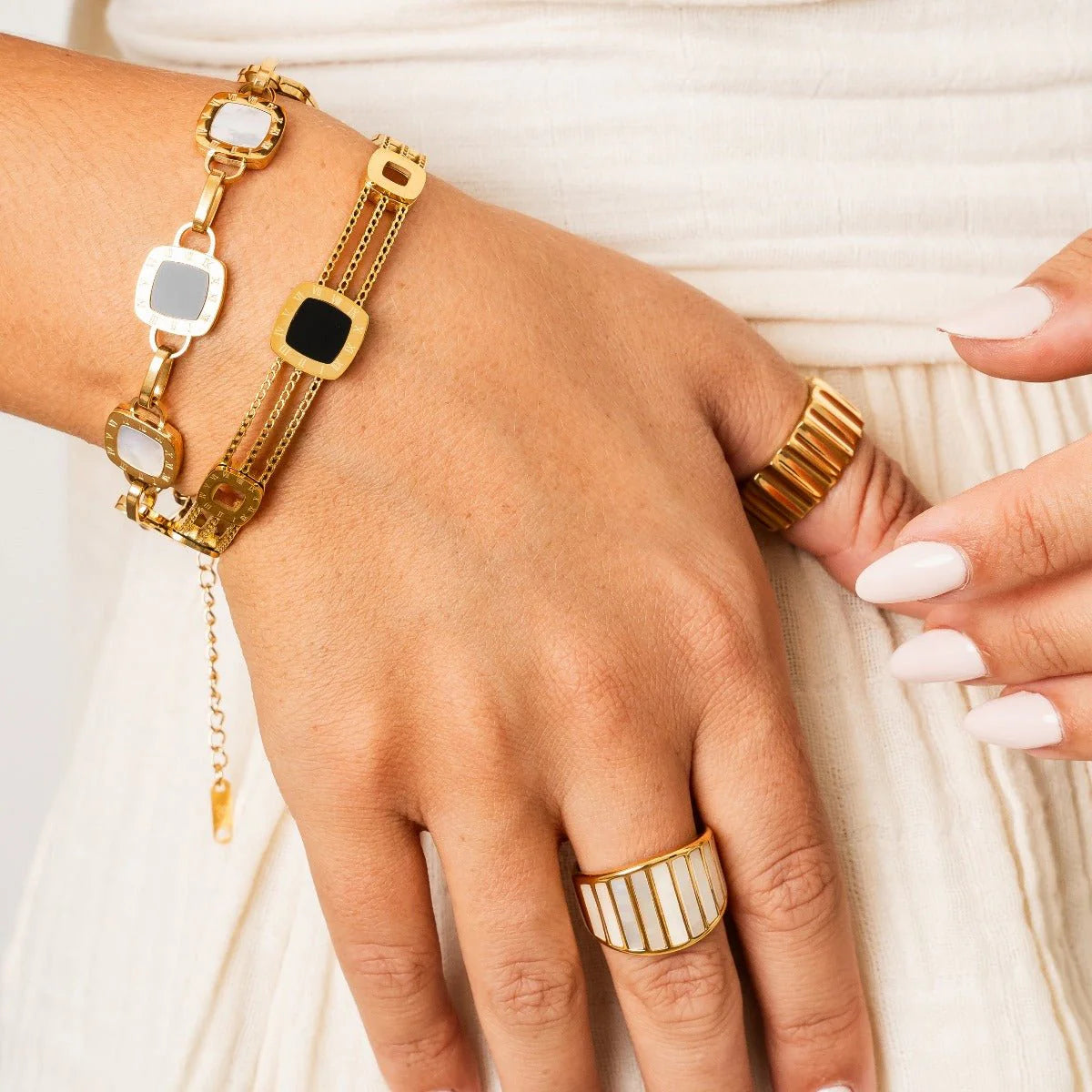 Queen Ring, 18K Gold-Plated