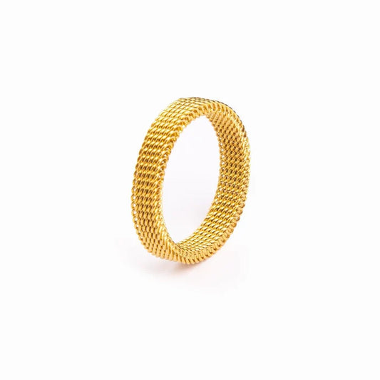 Minimalist Ring, 18K Gold-Plated