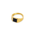 Black Stone Ring