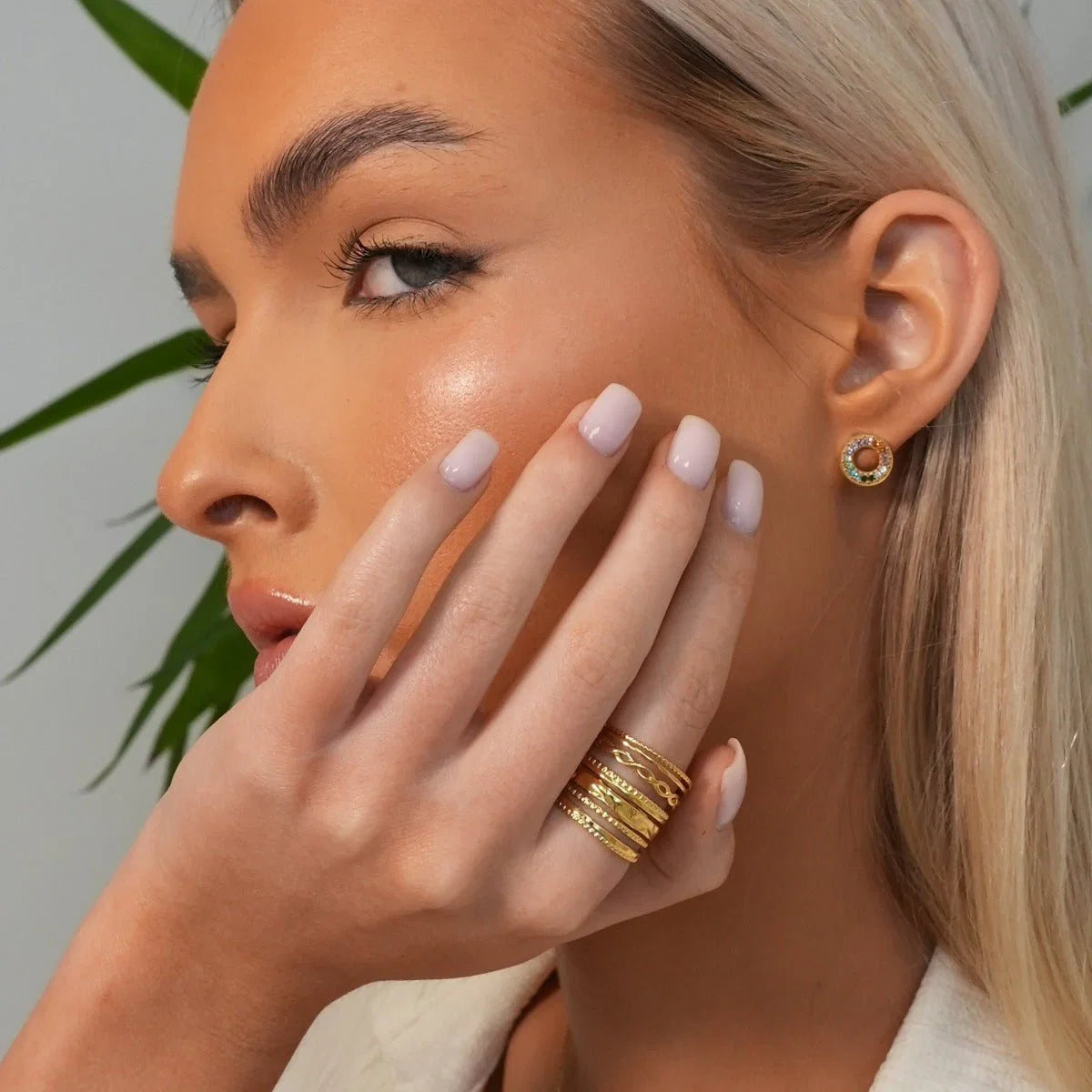 Royal Ring 18K Gold Plated Adjustable