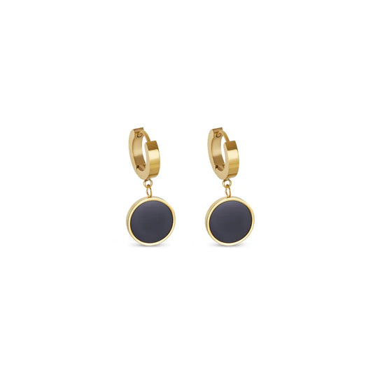 Noir Pendant Earrings