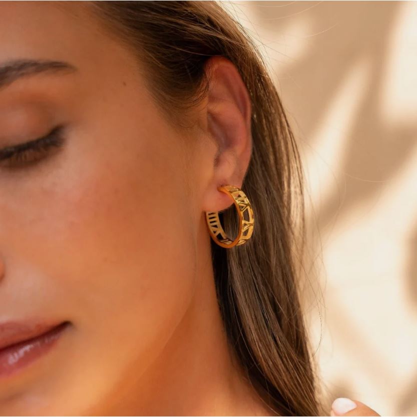 Numeral Earrings