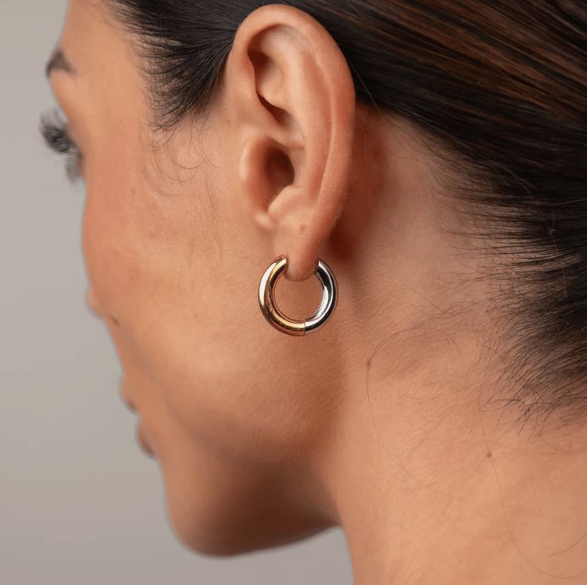 Duo Color Earring