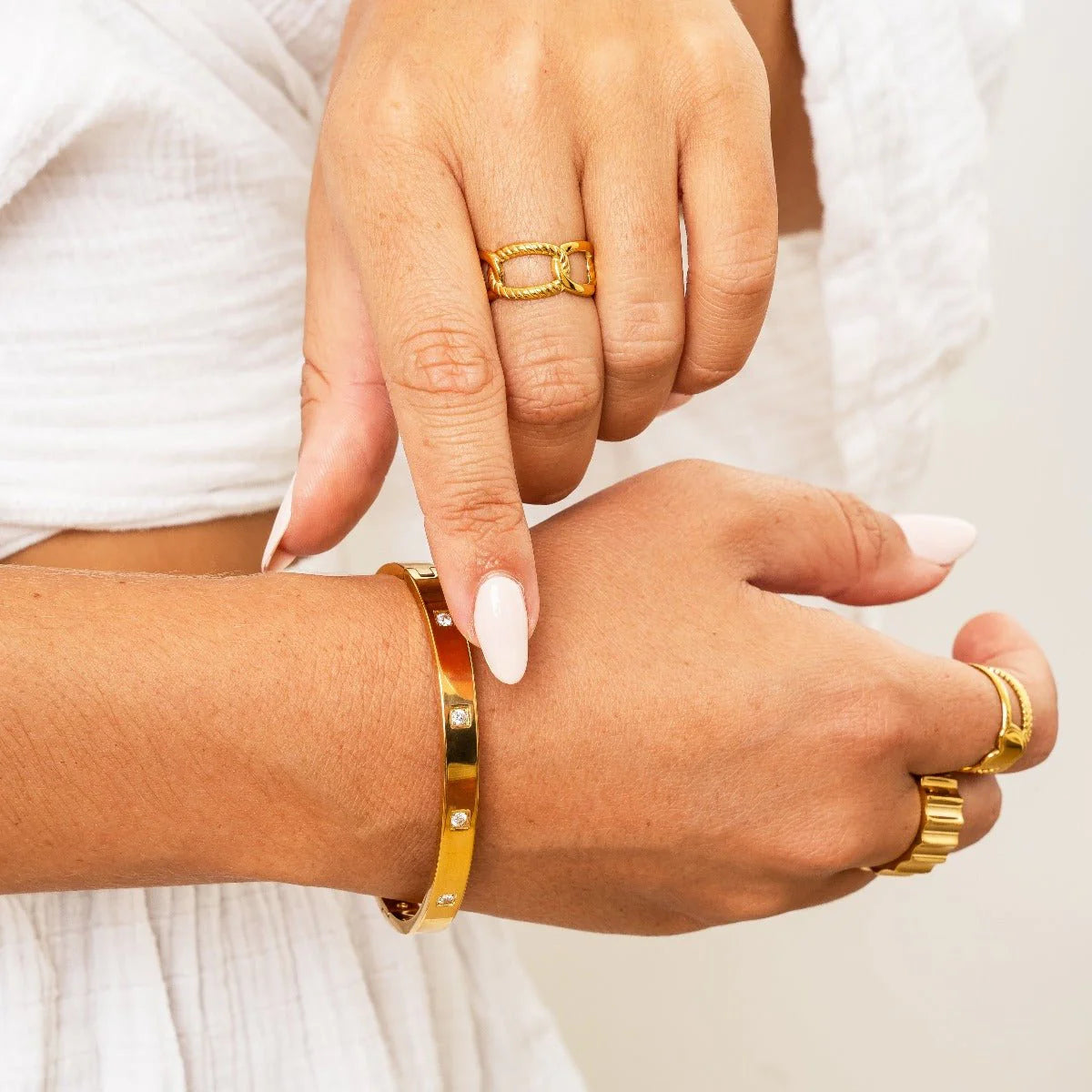 Shine Bracelet 18K Gold Plated