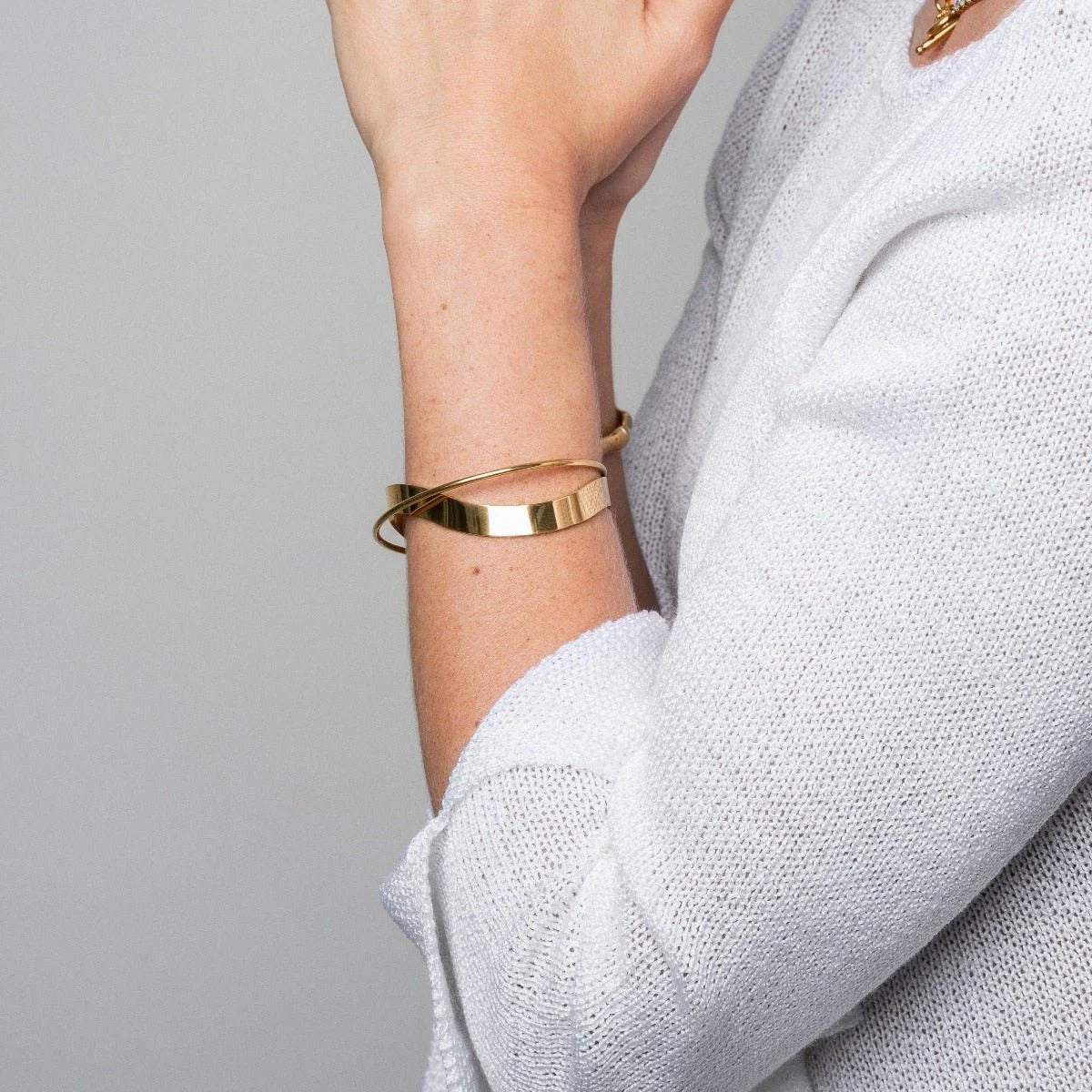 Dual Bracelet 18K Gold Plated