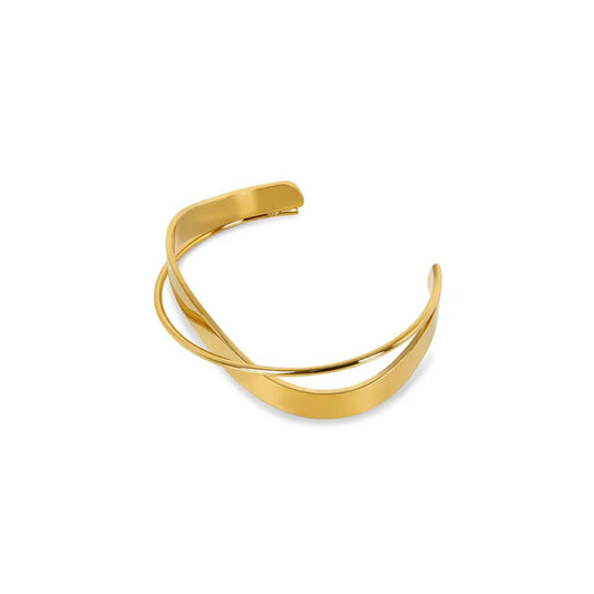 Dual Bracelet 18K Gold Plated