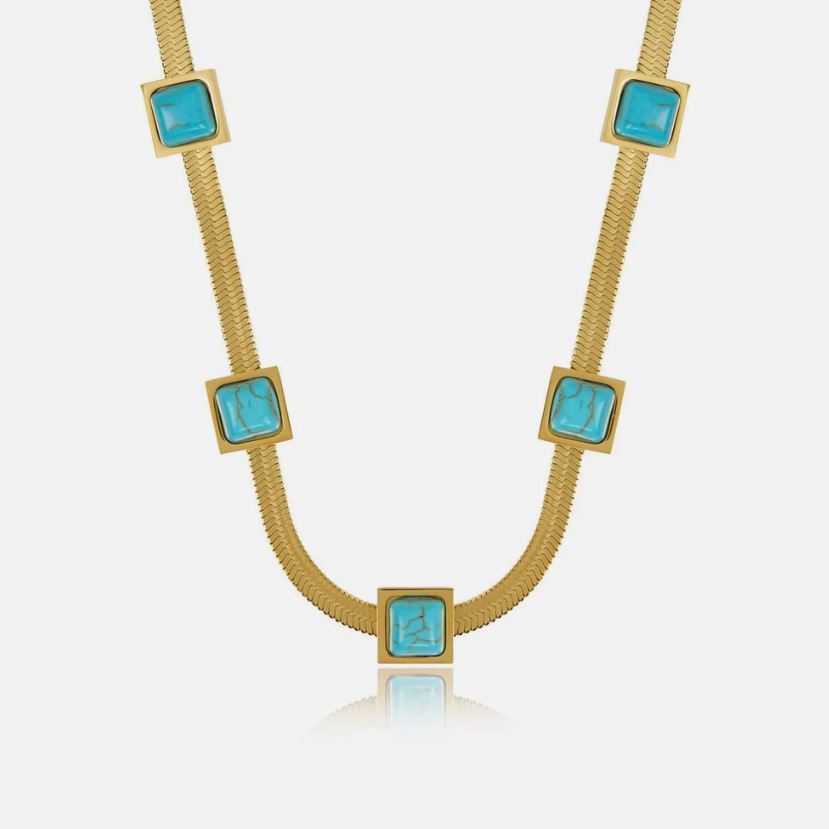 Acqua Rock Necklace