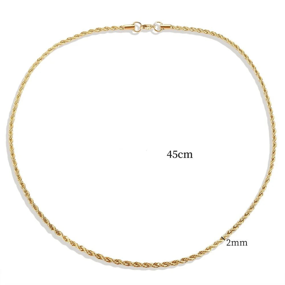 Lady Necklace, 18K Gold-Plated