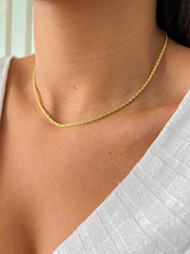 Lady Necklace, 18K Gold-Plated